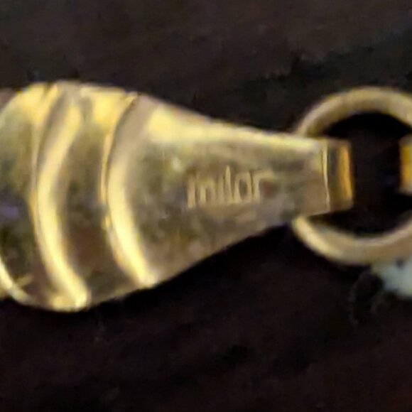 Vintage Milor Italy 14k Gold Herringbone Bracelet 8" w/Lobster Claw Clasp Signed - Picture 14 of 15